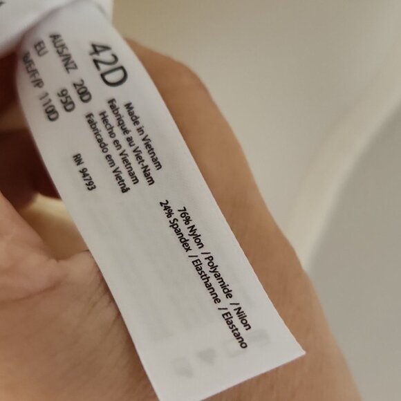 DOMINIQUE | Paige Underwire Bustier 8500 In Bone cream Sz 42D - Picture 6 of 7